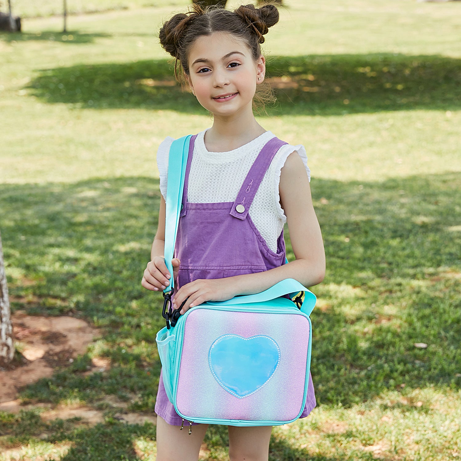 Laser Simple Rainbow Color Insulation Bento Bag - Hiccupzz