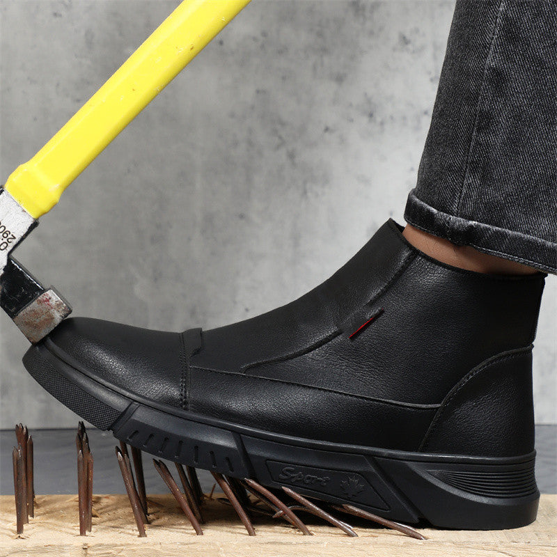 Labor Protection Shoes Men Anti Hit - Hiccupzz