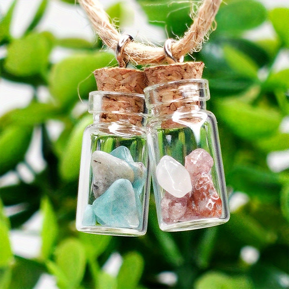 Mini Glass Bottles with Cork Stoppers: Ideal for DIY, Arts & Crafts, and Party Favors (0.51 x 0.71 inches) - Hiccupzz