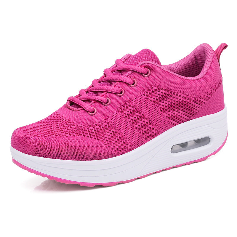 Fly Woven Mesh Breathable Sports Casual Shoes - Hiccupzz
