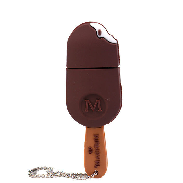 U Disk Simulation Oem Ice Cream 32G 64G Gift Custom Usb Usb Drive - Hiccupzz