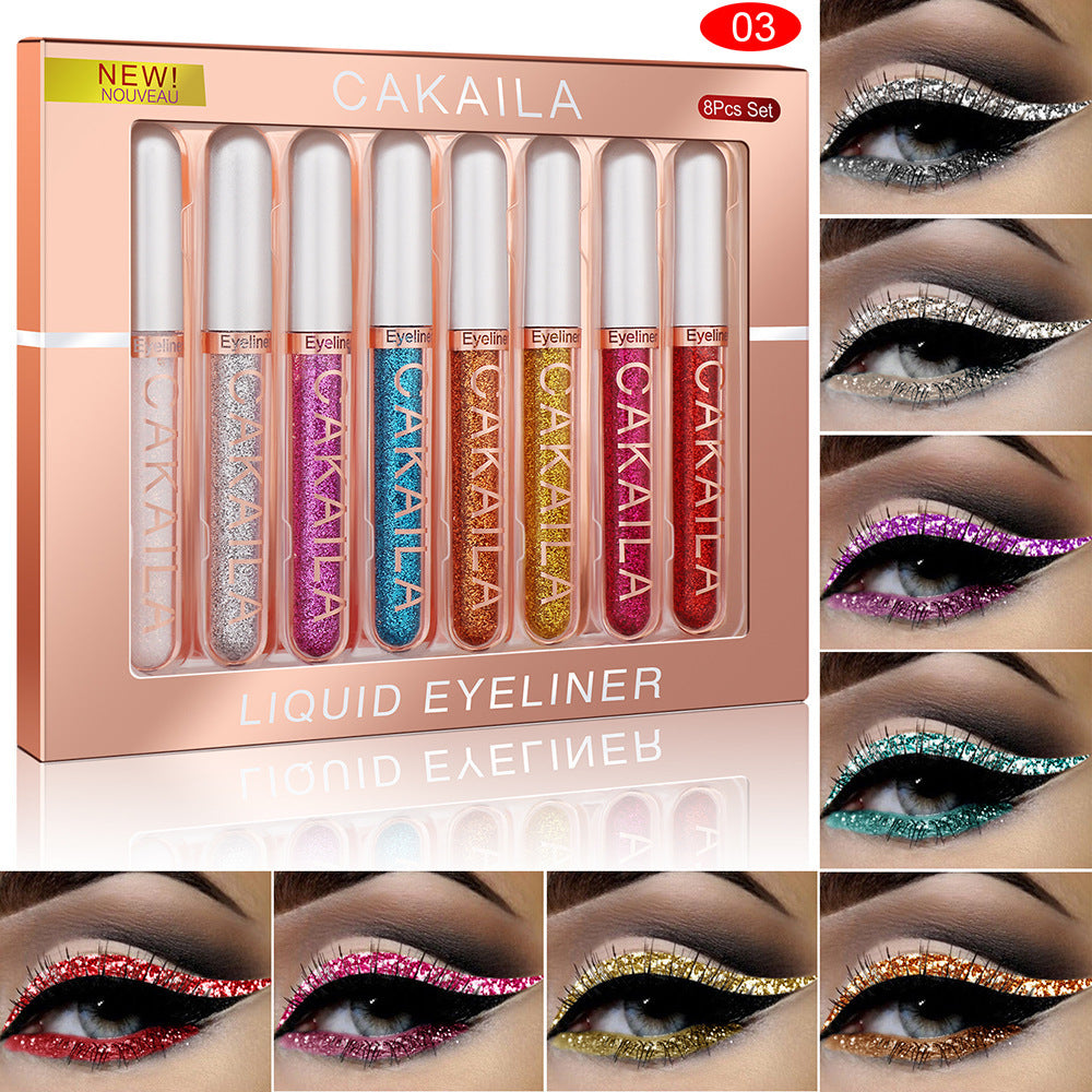 CAKAILA Kakaila 8color Liquid Eyeliner Set - Hiccupzz