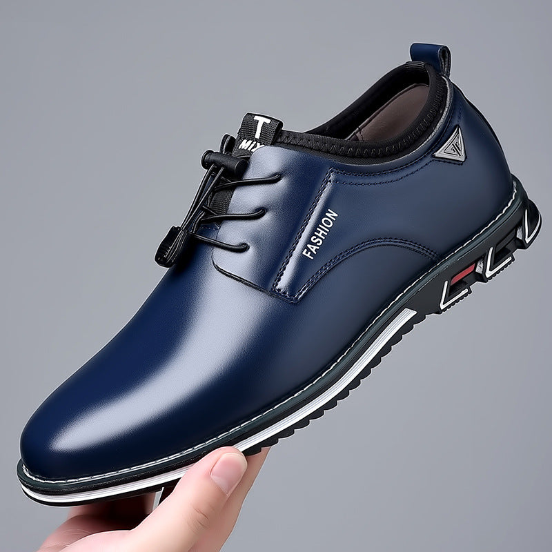 Plus Size Casual Leather Shoes Male - Hiccupzz