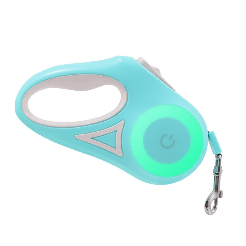 Dog Leash Retractable Leash And Dog Collar Spotlight Automatic Pet Dog Cat Traction Rope For Small Medium Dogs Pet Product - Hiccupzz