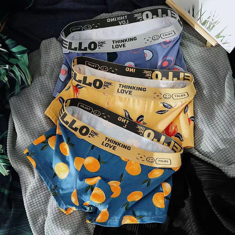 Cotton Boxers Loose And Comfortable Underpants For Boys Young Students Boxer Shorts - Hiccupzz