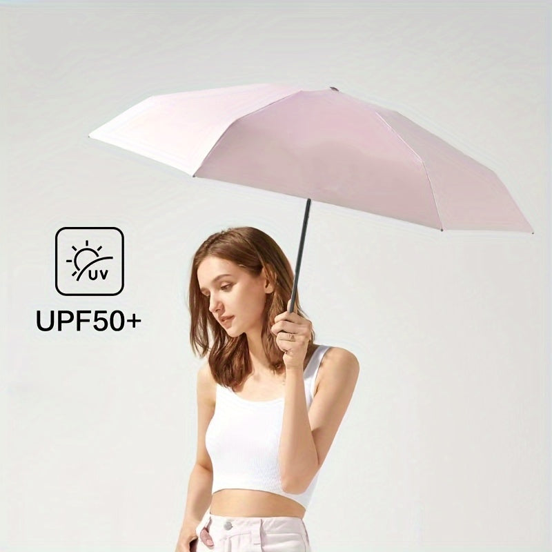 1 Pc Popular Multi-color Folding Portable Mini Pocket Umbrella