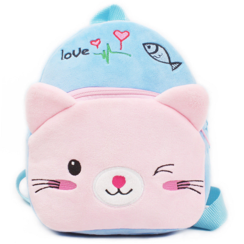 Baby Backpack Plush Toy Cartoon Bag - Hiccupzz