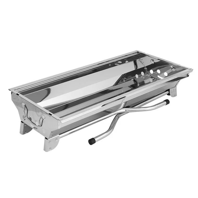 Foldable BBQ Grill Outdoor Stainless Steel Barbecue Tool - Hiccupzz