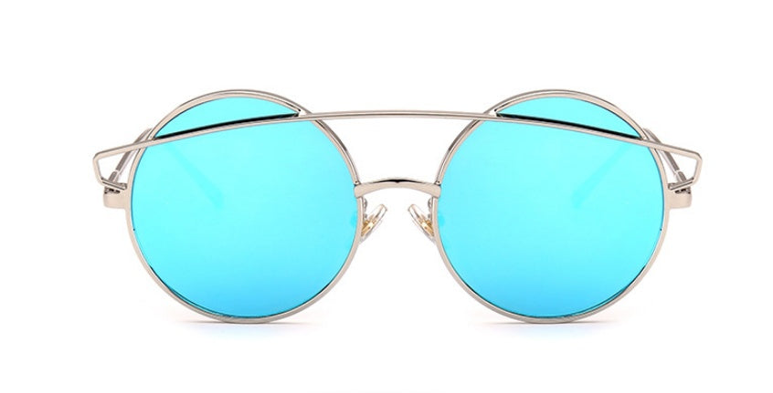 F078 impulse metal children's high quality sunglasses fashion children's sunglasses real film reflective UV400 glasses - Hiccupzz