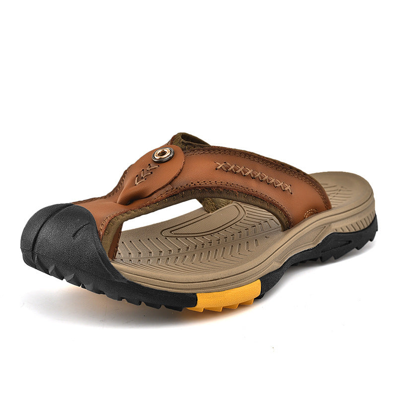 Fashionable Personalized Clip Men's Slippers - Hiccupzz