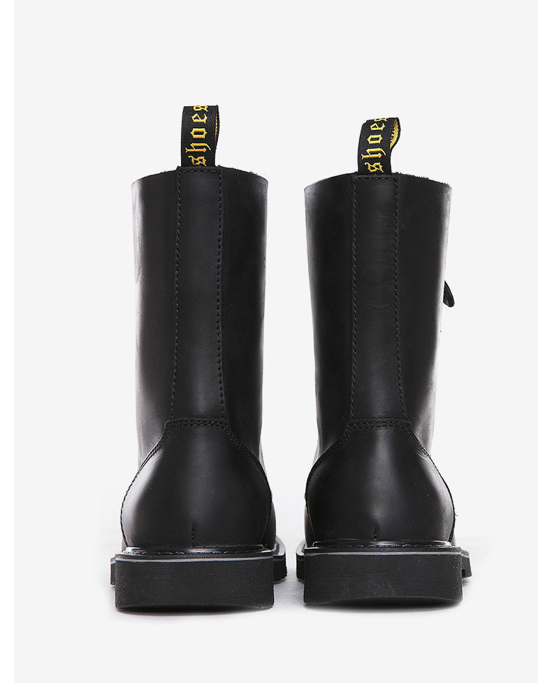 Outdoor Motorcycle Riding High Barrel Martin Boots - Hiccupzz