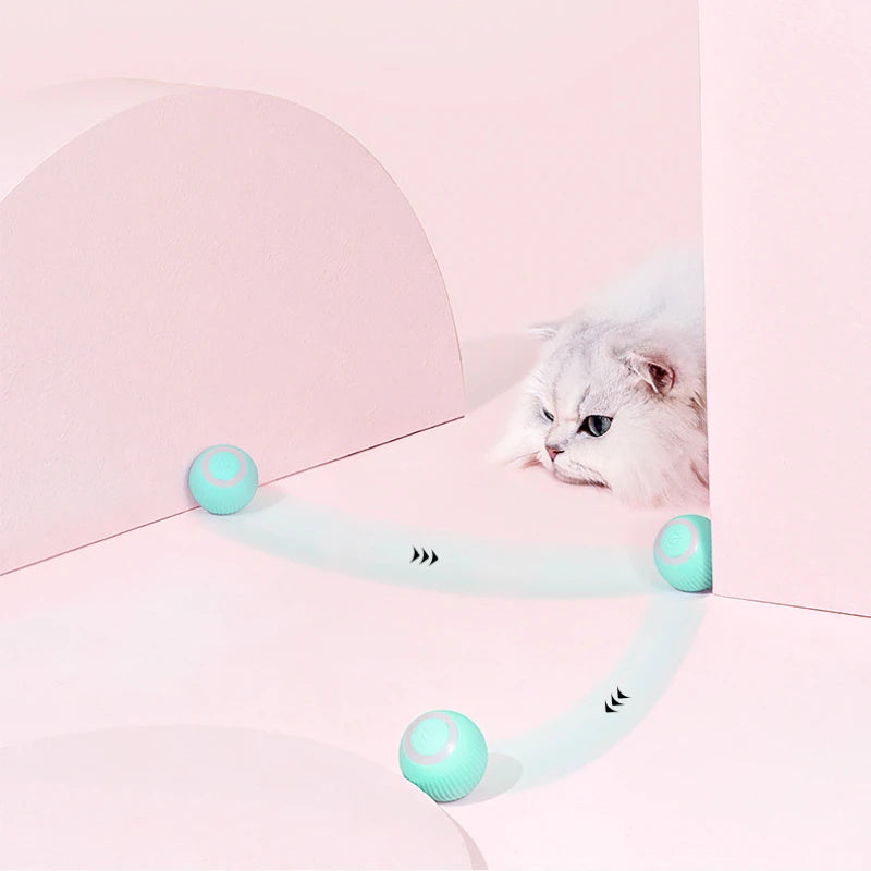 Remote Control Interactive Cat Car Toy USB Charging Chasing Automatic Self-moving Remote Smart Control Car Interactive Cat Toy Pet Products - Hiccupzz