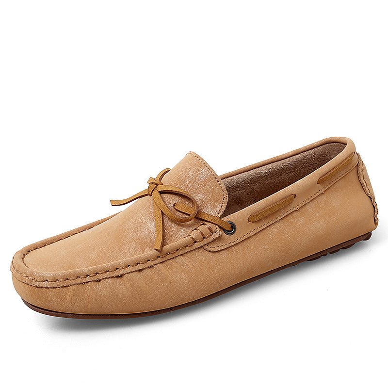Breathable Glossy Casual Leather Shoes - Hiccupzz