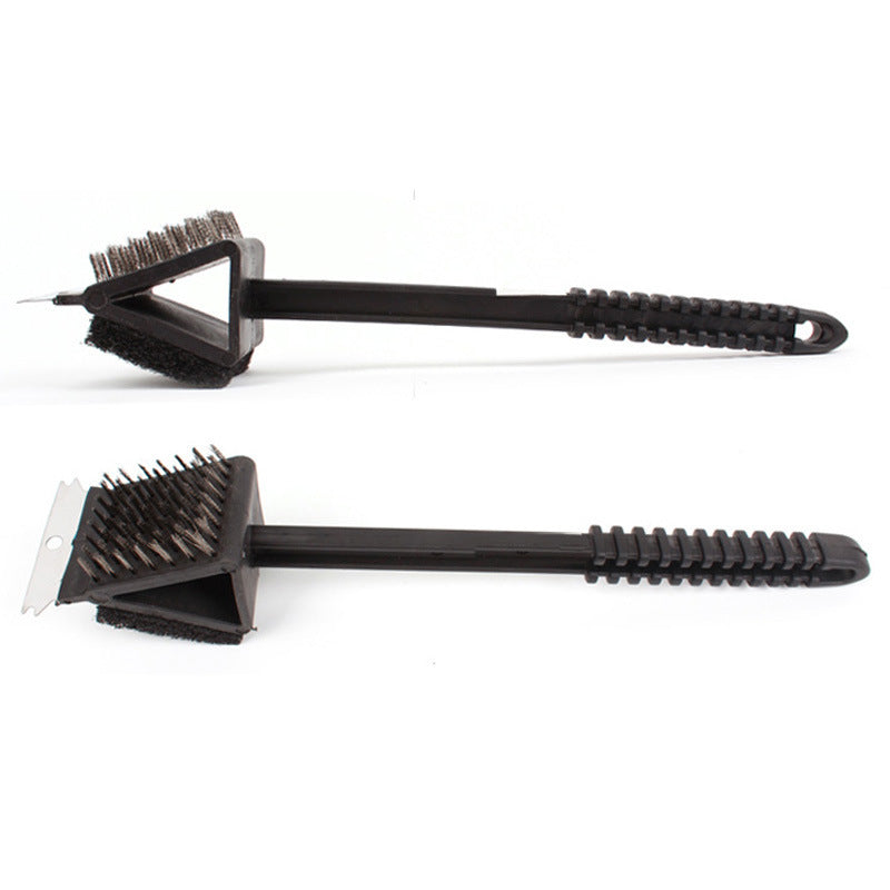 All In One Grill Scraper And Steel Brush Tool - Hiccupzz