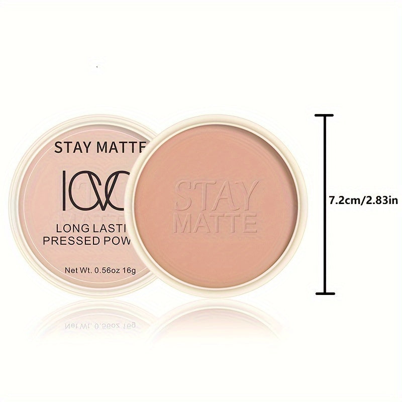 Flawless Matte Finish Setting Powder - Waterproof, Oil-Control & Pore-Blurring, Brightens All Skin Tones - Hiccupzz