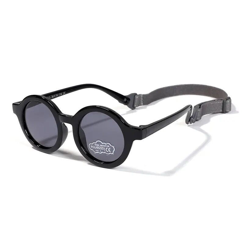 Children's Silicone Sunglasses 0-3 Years Old Children Cute - Hiccupzz