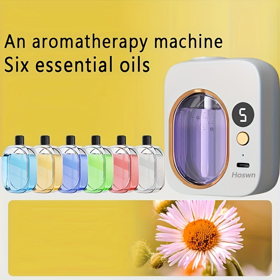 Aromatherapy Machine for Rooms, Offices, Toilets, and Bathrooms – Available in 3 Sizes with Adjustable Levels, Wall-Mountable or Freestanding - Hiccupzz