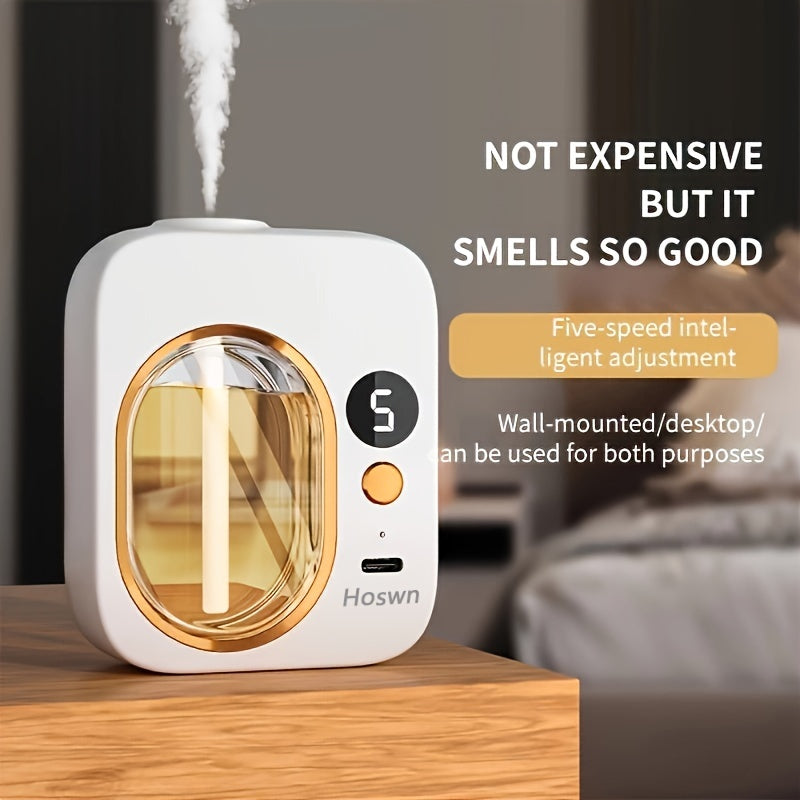 Aromatherapy Machine for Rooms, Offices, Toilets, and Bathrooms – Available in 3 Sizes with Adjustable Levels, Wall-Mountable or Freestanding - Hiccupzz