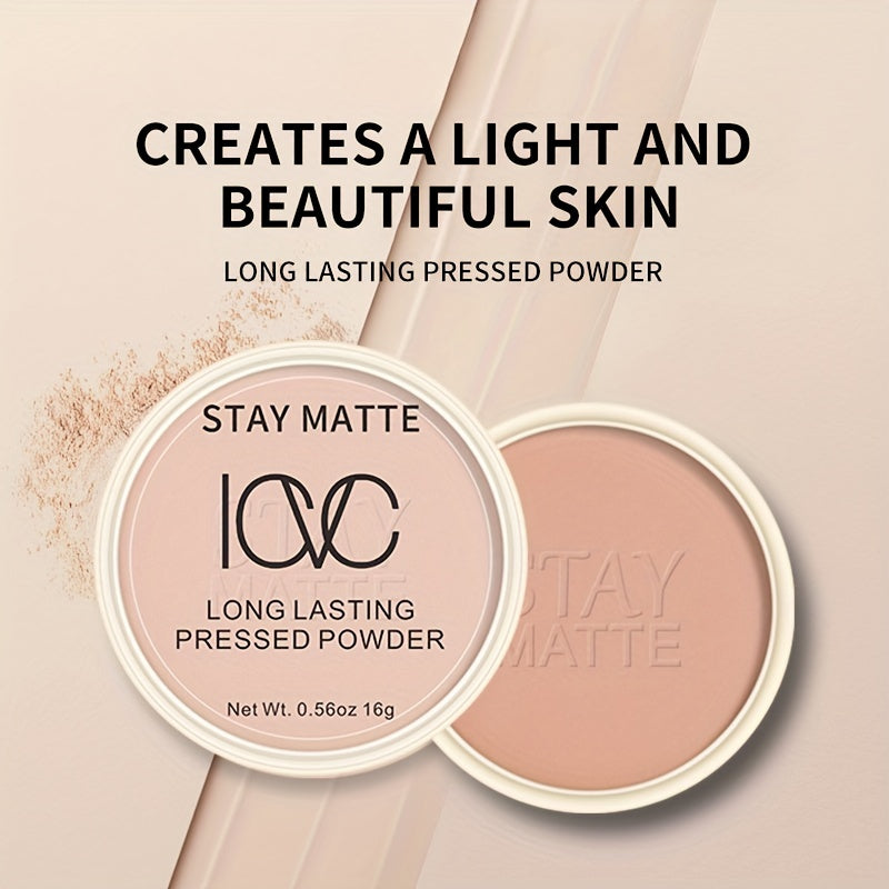 Flawless Matte Finish Setting Powder - Waterproof, Oil-Control & Pore-Blurring, Brightens All Skin Tones - Hiccupzz