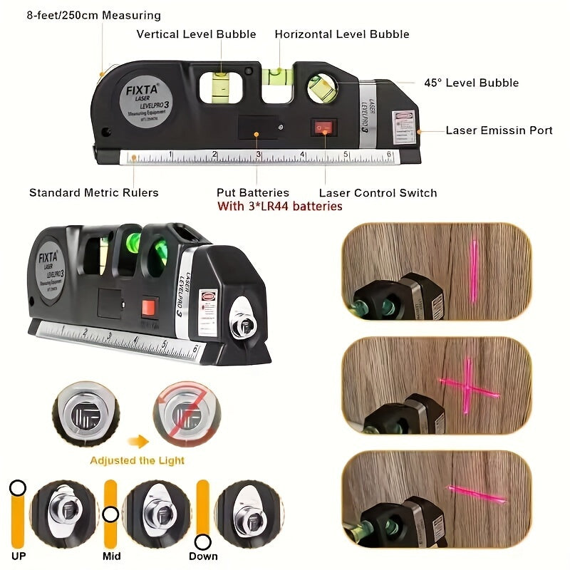 Accurately Measure Your Projects With This Multi-Purpose Laser Level! - Hiccupzz