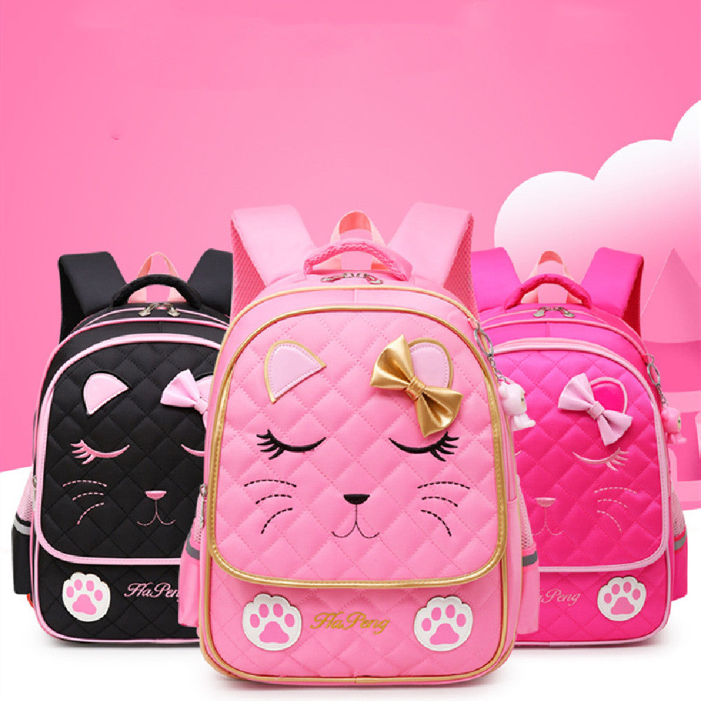 Children's Two-three-wheel Trolley Schoolbag Detachable - Hiccupzz