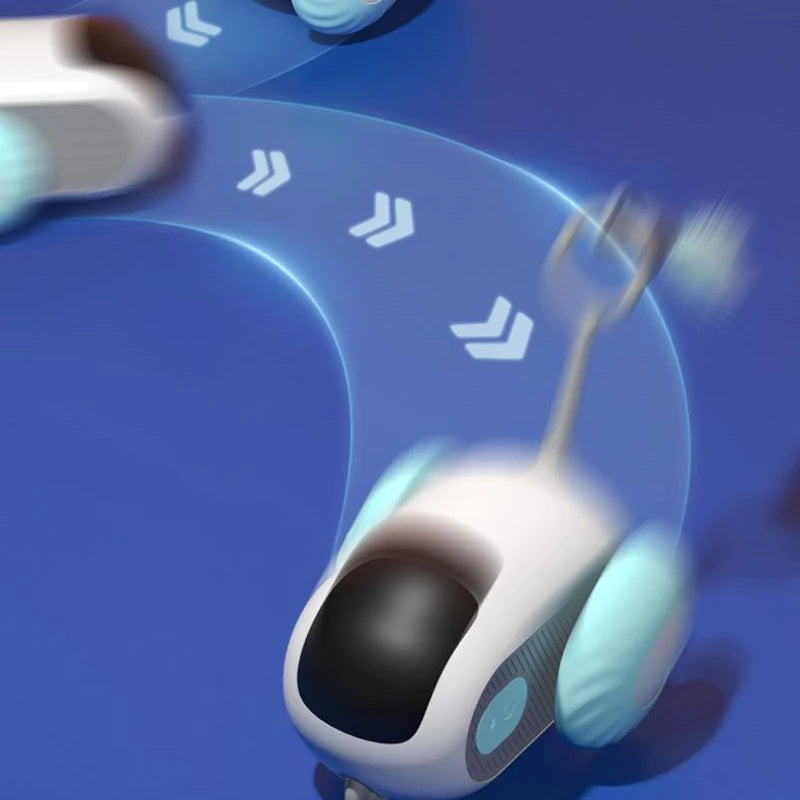 Remote Control Interactive Cat Car Toy USB Charging Chasing Automatic Self-moving Remote Smart Control Car Interactive Cat Toy Pet Products - Hiccupzz