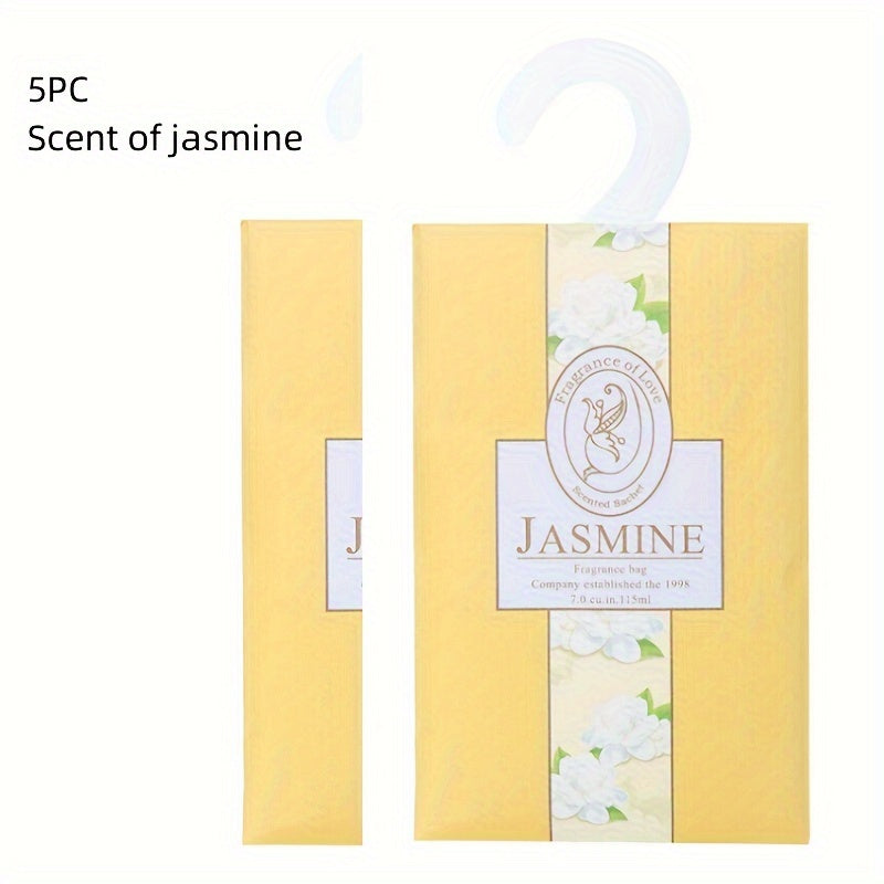5pcs Hanging Perfume Wardrobe Sachet Sachet Wardrobe Mildew - Hiccupzz