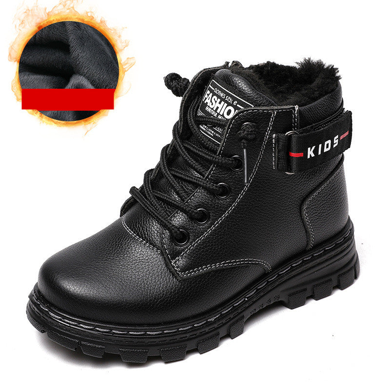 New British Style Children's Boots For Autumn And Winter - Hiccupzz