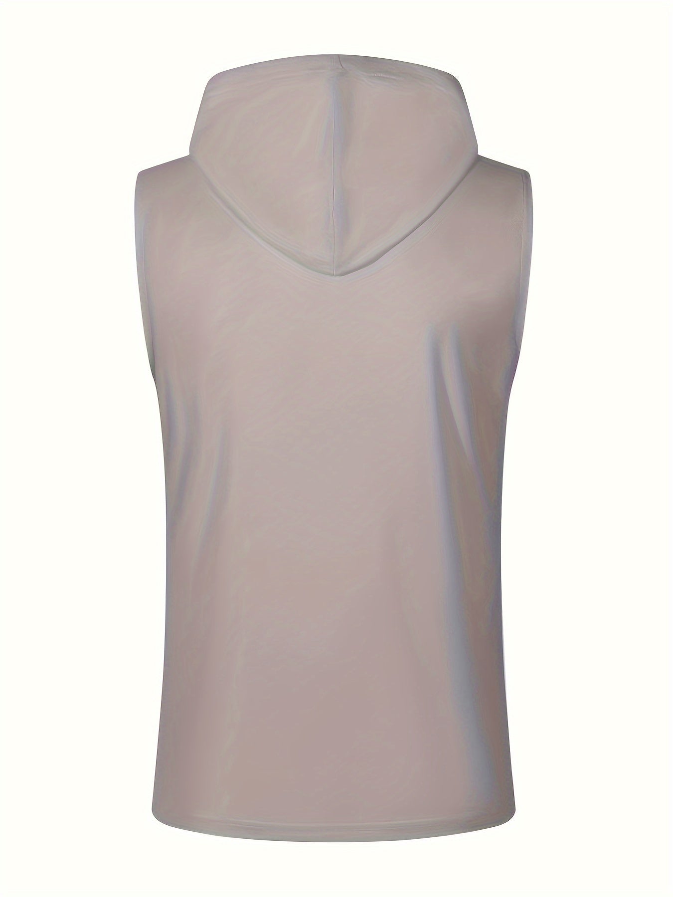 Men's Solid Color Henley Hooded Tank - Summer Fitness & Sports Wear - Hiccupzz