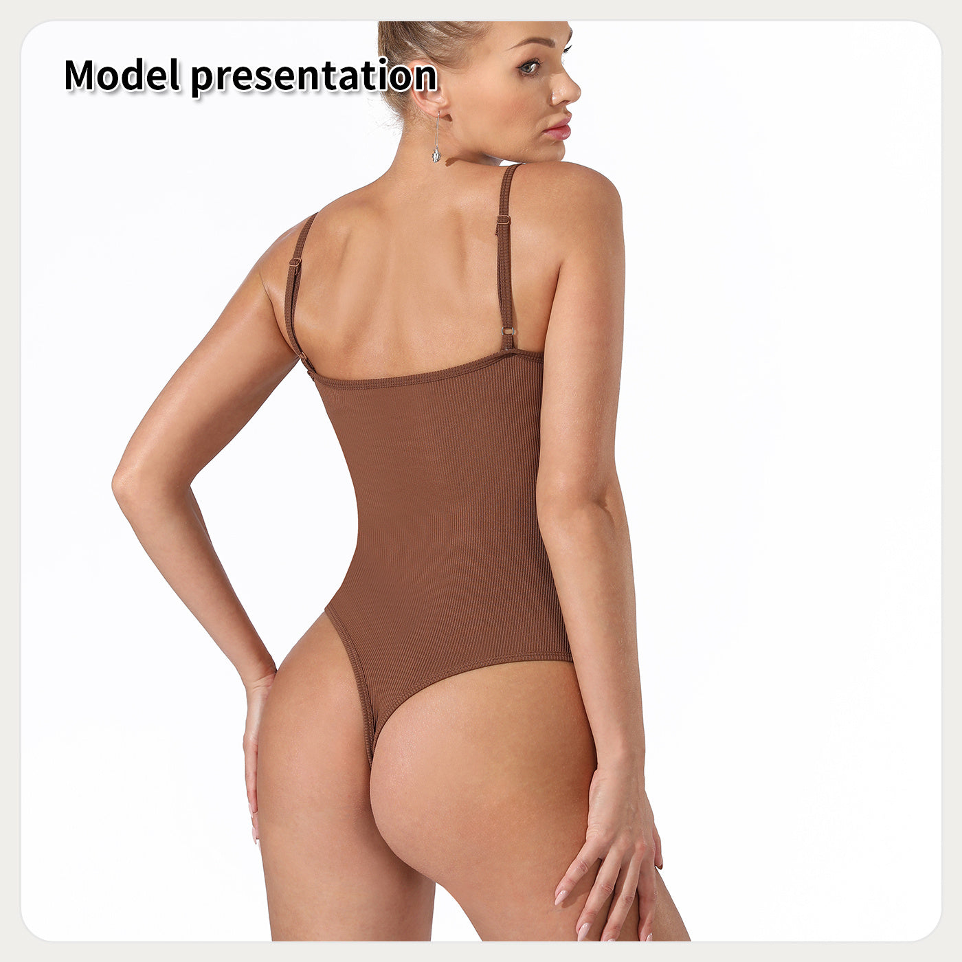Women's Fashion Simple Solid Color Bodysuit - Hiccupzz