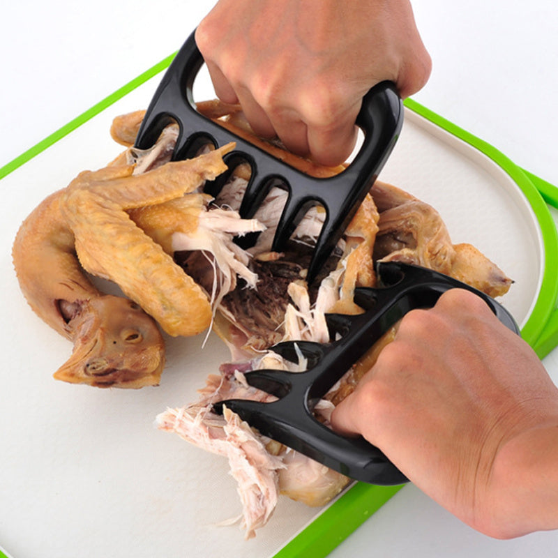 Maunal Bear Claw Meat Shredder Barbecue Fork Pork Separator Fruit Vegetable Slicer Cutter Kitchen Cooking BBQ Grill Accessories - Hiccupzz