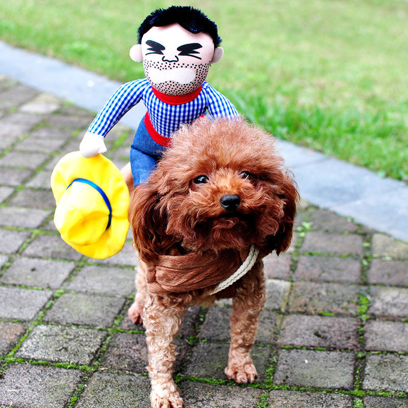 Halloween Pet Costume Pet Dog Funny Clothes Adjustable Dog Cosplay Costume Scary Costume Party Gatherings - Hiccupzz