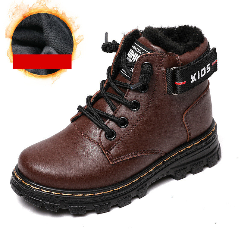 New British Style Children's Boots For Autumn And Winter - Hiccupzz