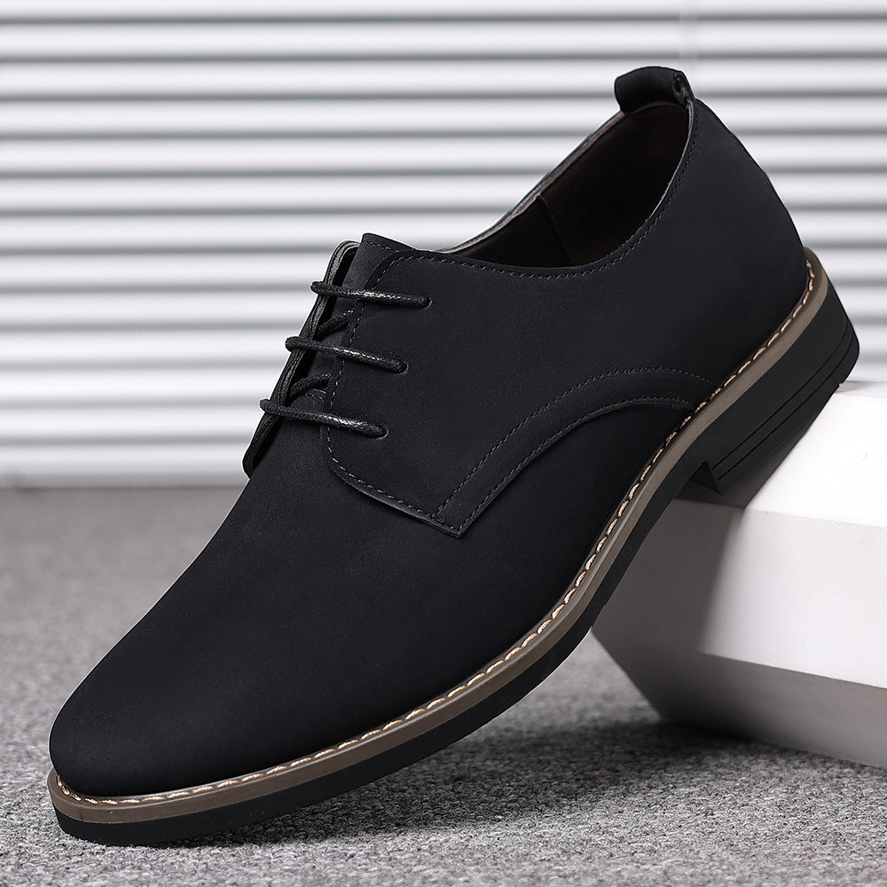 Formal Business Leather Shoes Men Soft Bottom Hundred - Hiccupzz