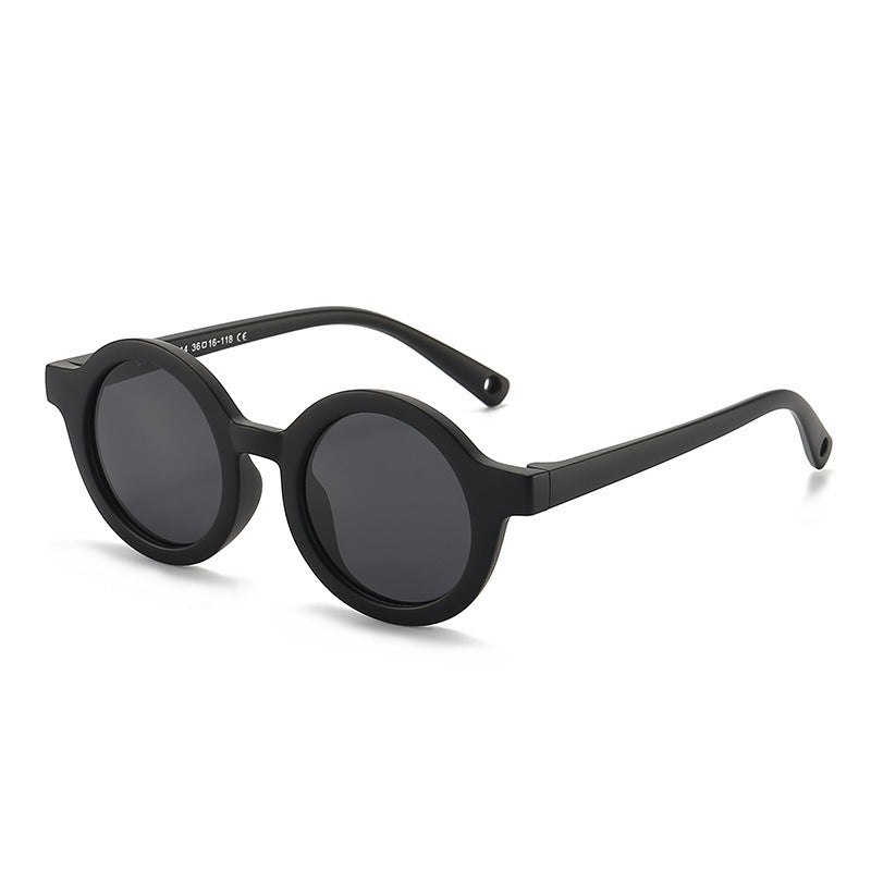 Children's Silicone Sunglasses 0-3 Years Old Children Cute - Hiccupzz