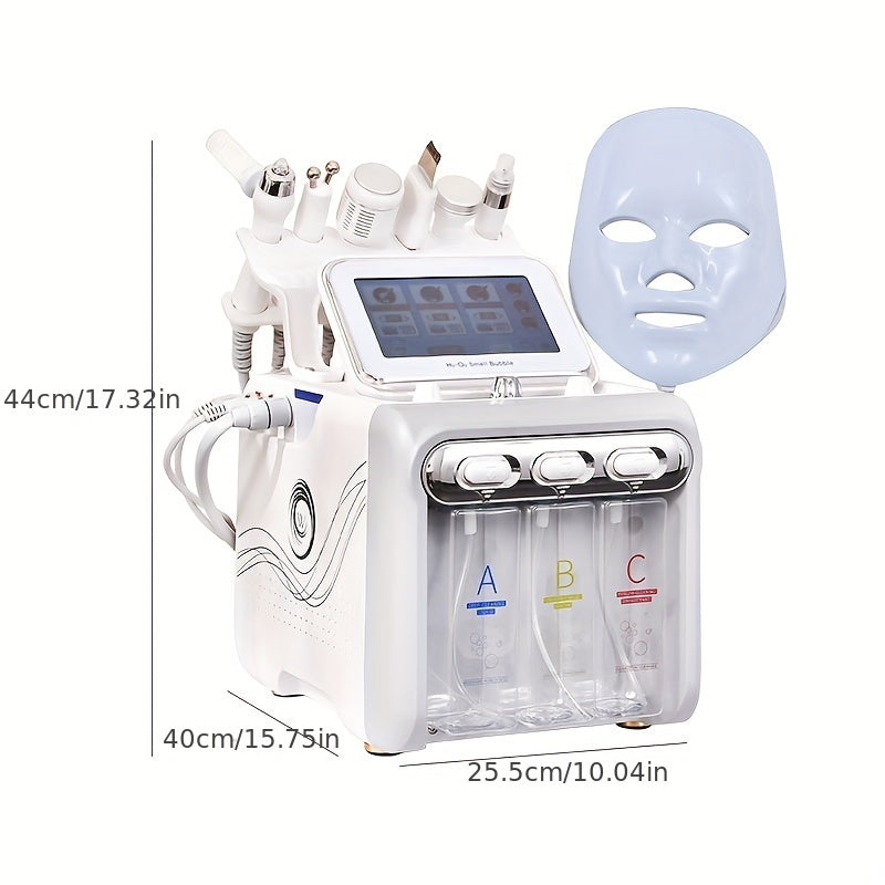 7-in-1 H2O2 Water Oxygen Jet Exfoliating, Hydrotherapy, Beauty, Skin Cleansing, Facial Instrument For Home Use - Hiccupzz
