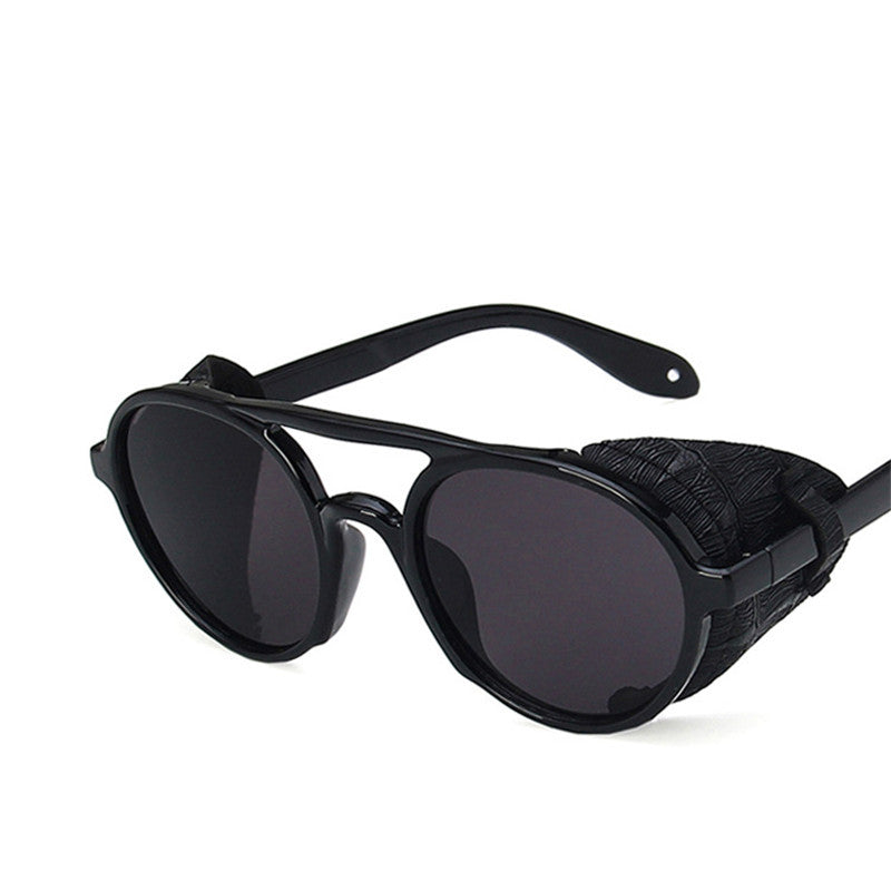 Windproof big frame sunglasses steampunk sunglasses - Hiccupzz