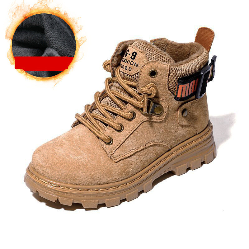 New British Style Children's Boots For Autumn And Winter - Hiccupzz