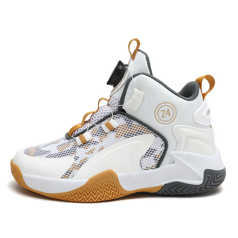 Boy's Swivel Button Sport Shoes - Hiccupzz