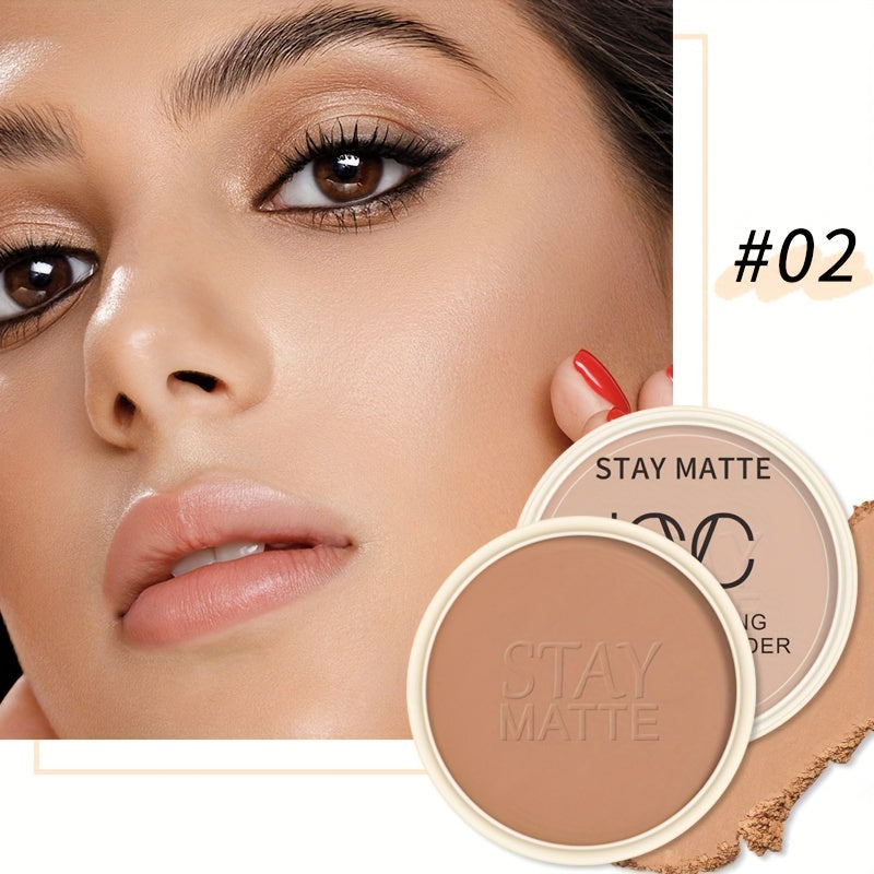 Flawless Matte Finish Setting Powder - Waterproof, Oil-Control & Pore-Blurring, Brightens All Skin Tones - Hiccupzz