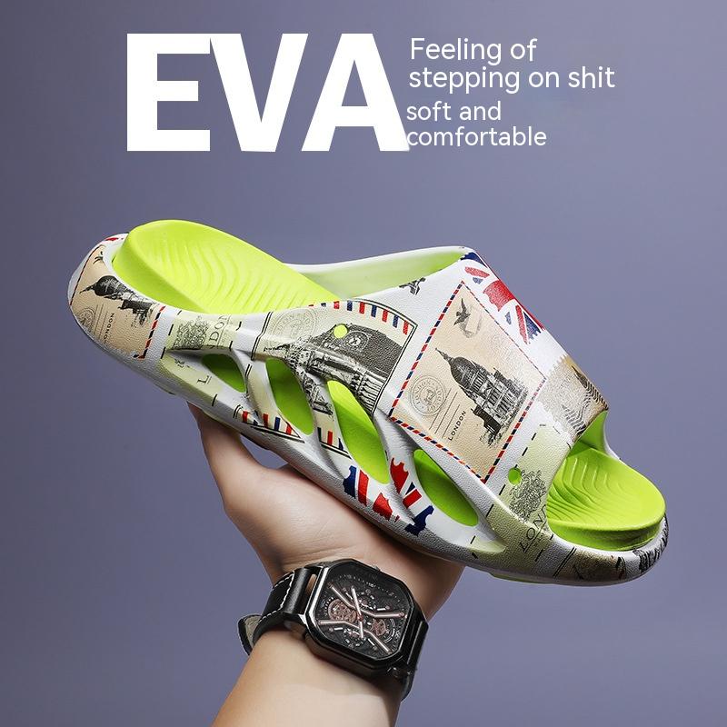 Men's Fashion Casual Outdoor Soft Bottom Sports Platform Slippers - Hiccupzz