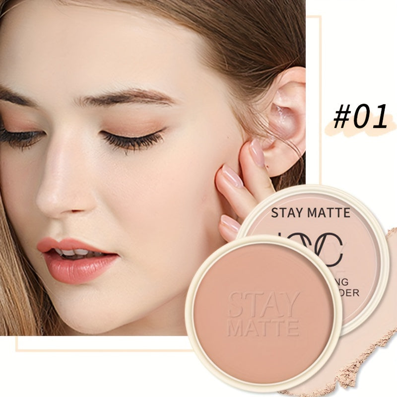 Flawless Matte Finish Setting Powder - Waterproof, Oil-Control & Pore-Blurring, Brightens All Skin Tones - Hiccupzz