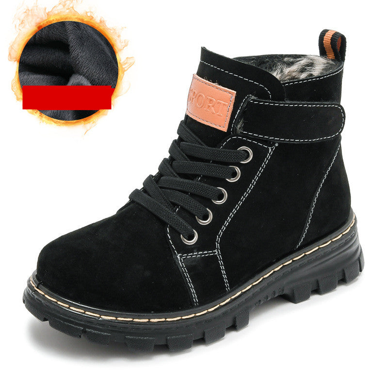 New British Style Children's Boots For Autumn And Winter - Hiccupzz