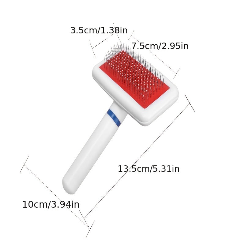 Pet Hair Removal Comb Float Hair Removal Slicker Brush For Dog And Cat Grooming Tool - Hiccupzz