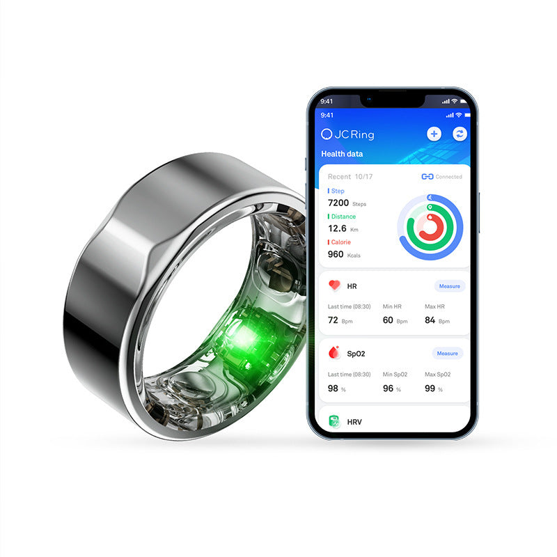 2301A Smart Health Ring Sleep Heart Rate Fitness Tracker - Hiccupzz