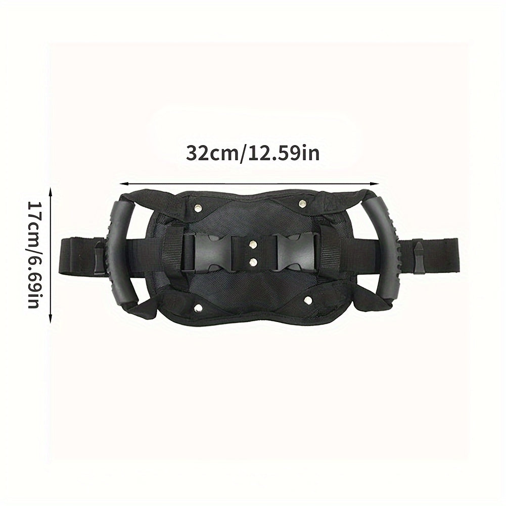 Secure Your Ride with this Practical Motorcycle Seat Safety Armrest - High Security & Durability Guaranteed! - Hiccupzz