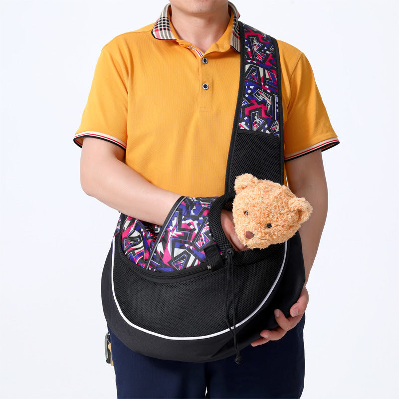 Carrying Pets Bag Women Outdoor Portable Crossbody Bag For Dogs Cats Pet Products - Hiccupzz