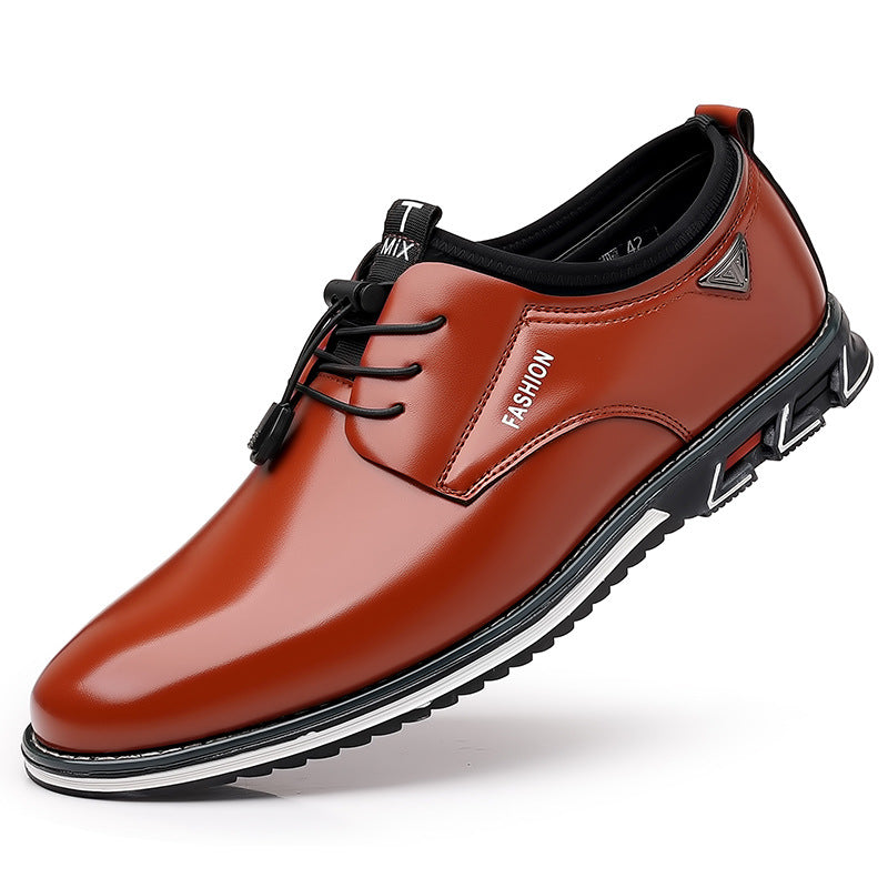 Plus Size Casual Leather Shoes Male - Hiccupzz