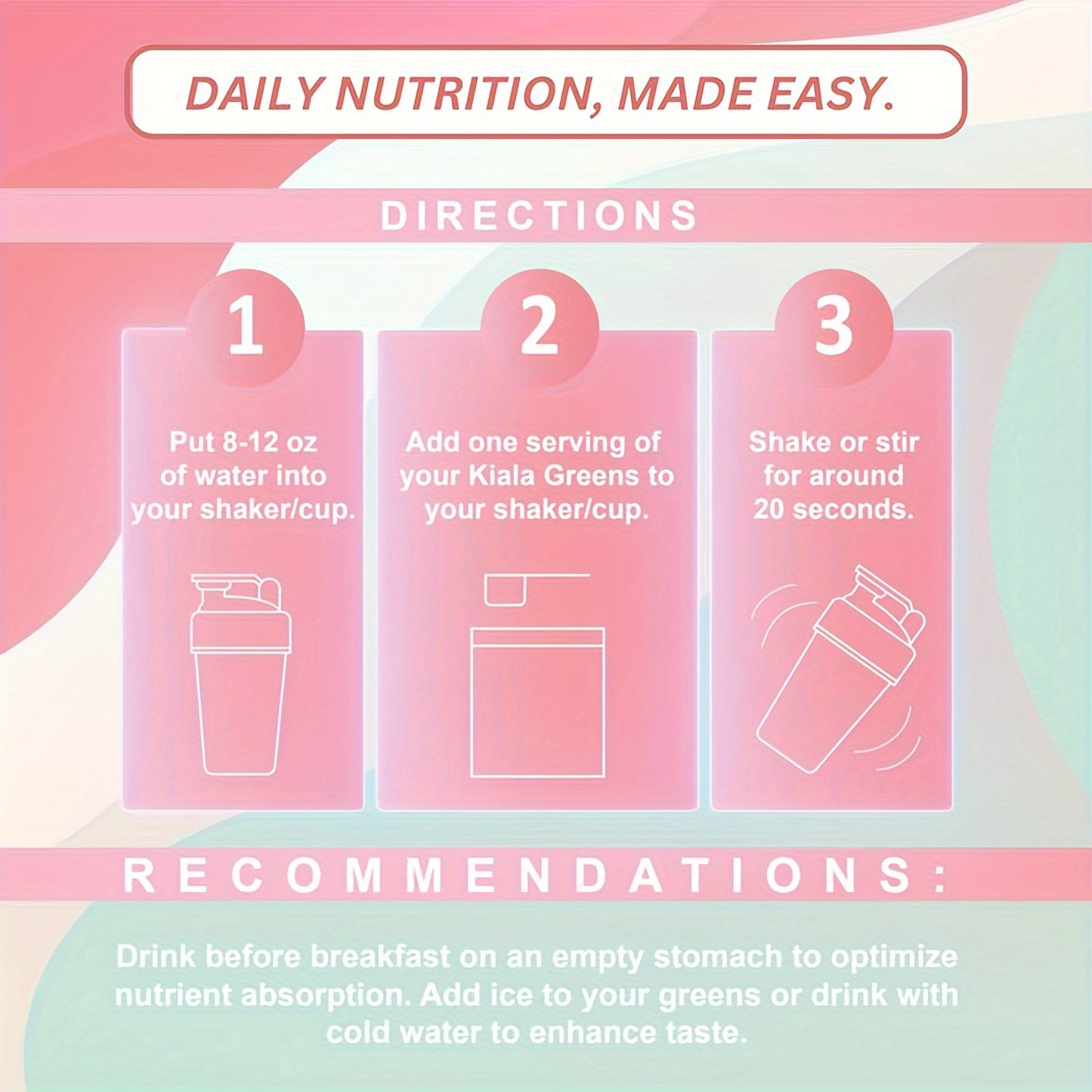 Glow Vigor Greens Blend is easy to incorporate into your daily routine, made with nutrients, fruits and vegetables, antioxidants, and more. - Hiccupzz
