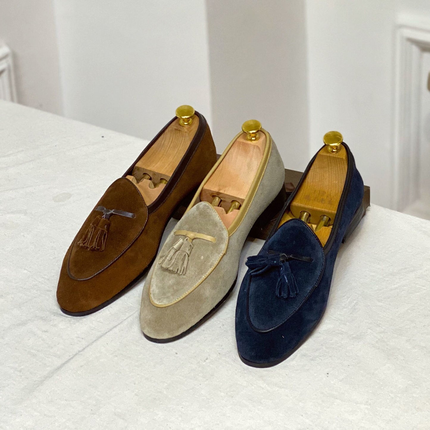 Suede Slip On Fashion Loafers - Hiccupzz